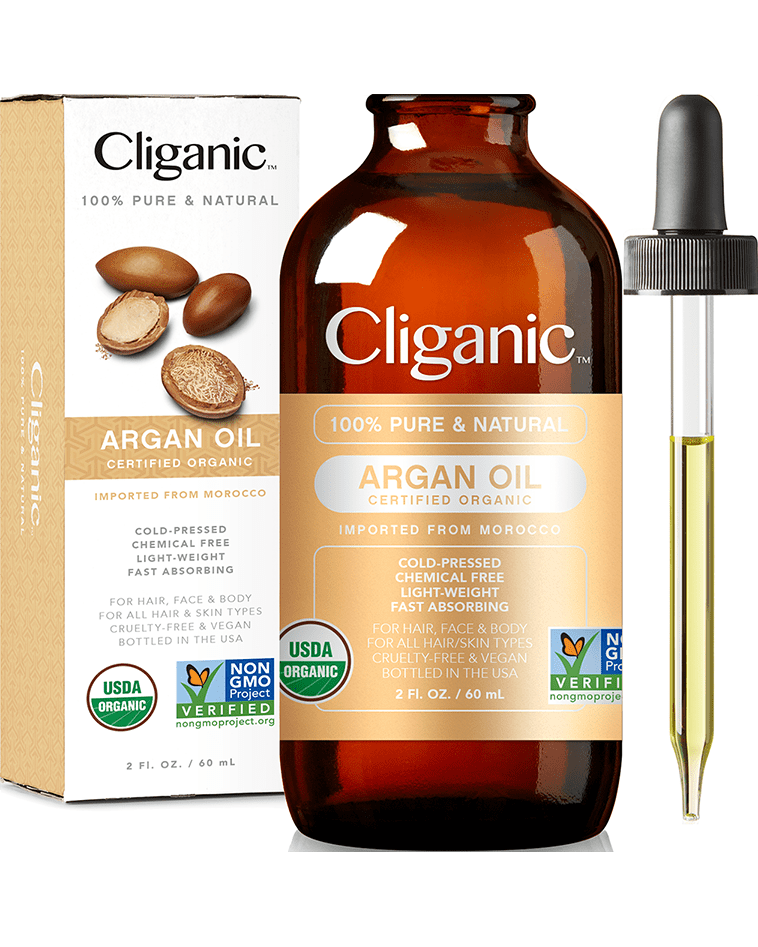 Cliganic 100% Pure & Natural Argan Oil 4 fl oz (120 ml)